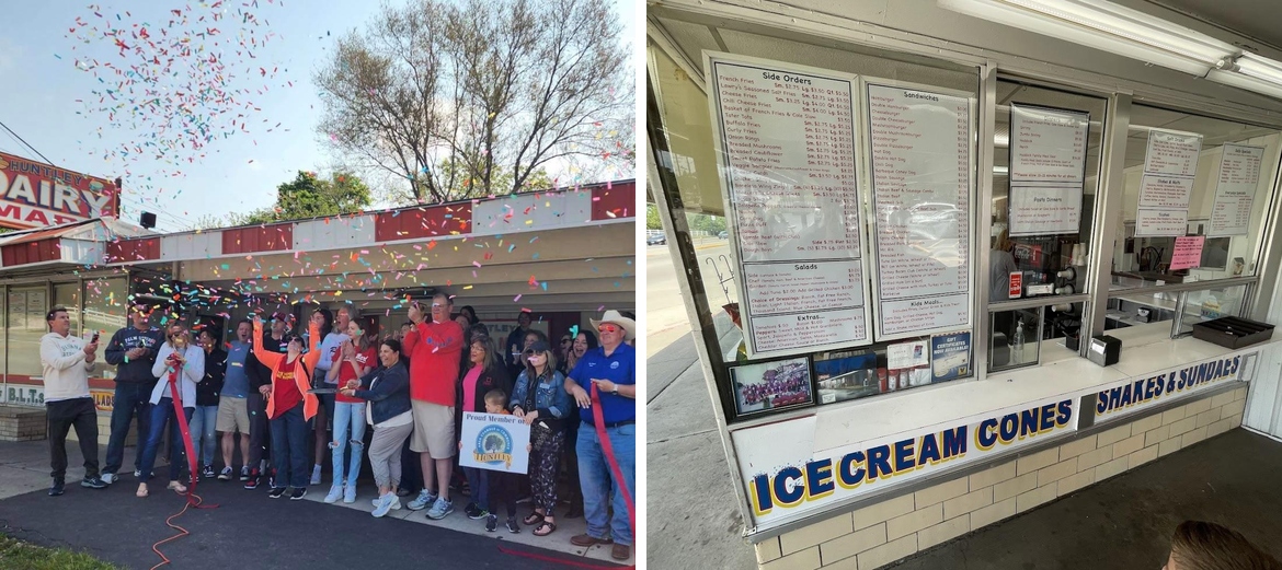 The Huntley Dairy Mart Menu