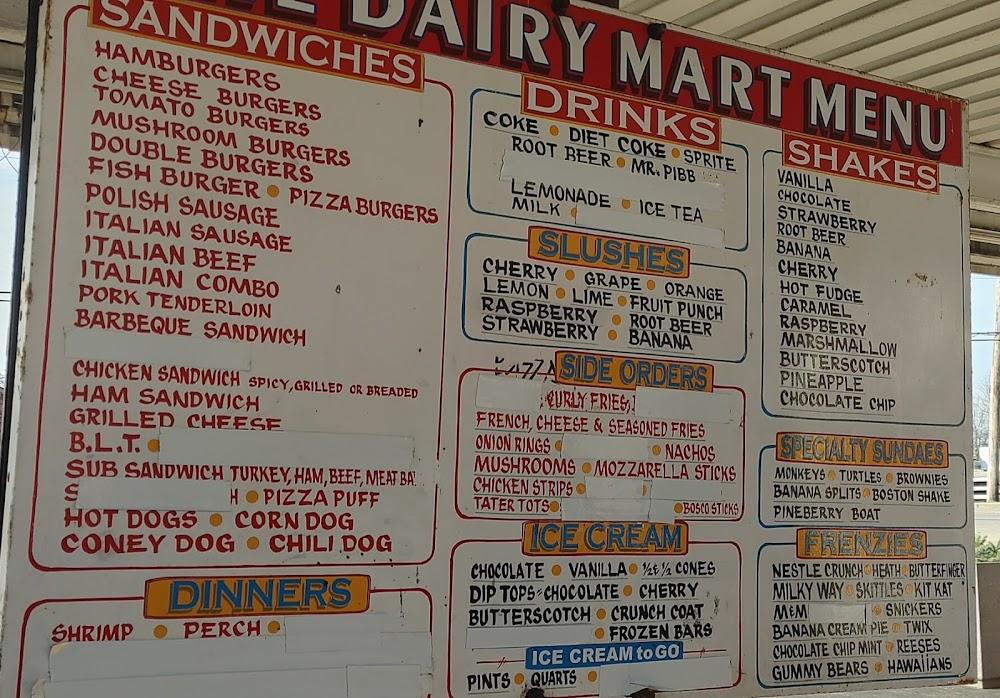 The Huntley Dairy Mart Menu image 2